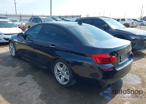 2014 BMW 535 I z USA, uszkodzony, nr VIN WBA5B1C58ED484459